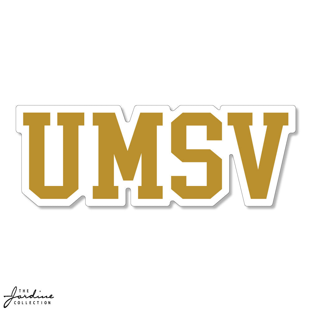 UMSV Textured Sticker