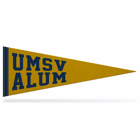 UMSV Alum Soft Felt Pennant