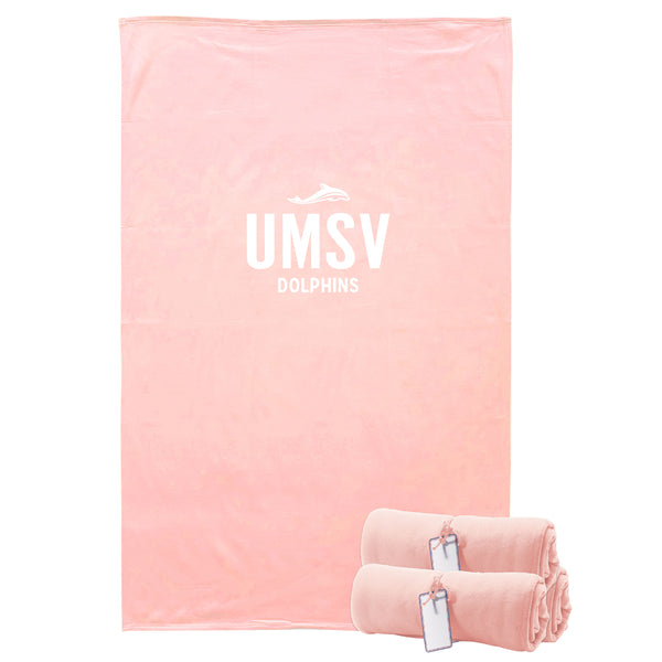 UMSV Dolphin Sweatshirt Blanket
