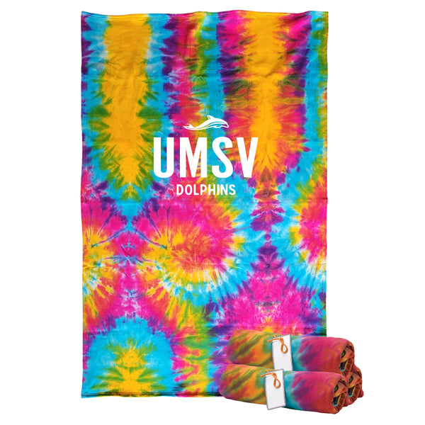 UMSV Dolphin Sweatshirt Blanket